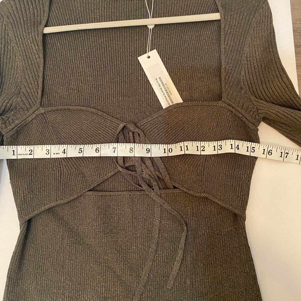 Jonathan Simkhai Alexia Ribbed knit Top NWT - Picture 9 of 10
